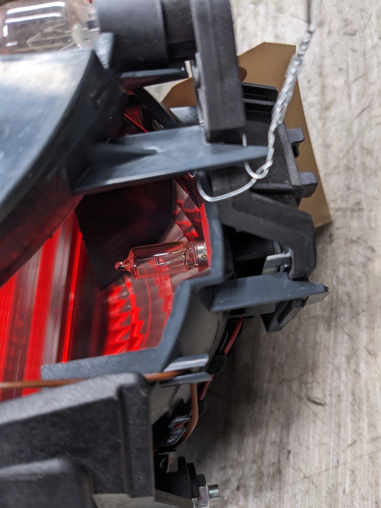 11-13 OEM BMW F10 528 535 550 M5 Rear Driver Left Side Inner Trunk Tail Light