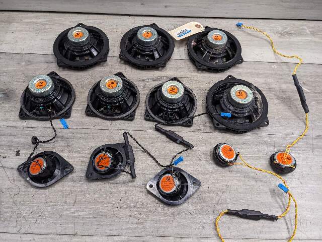 16-20 OEM BMW M4 F83 F82 F32 F22 Audio Sound System Speaker HARMAN KARDON SET