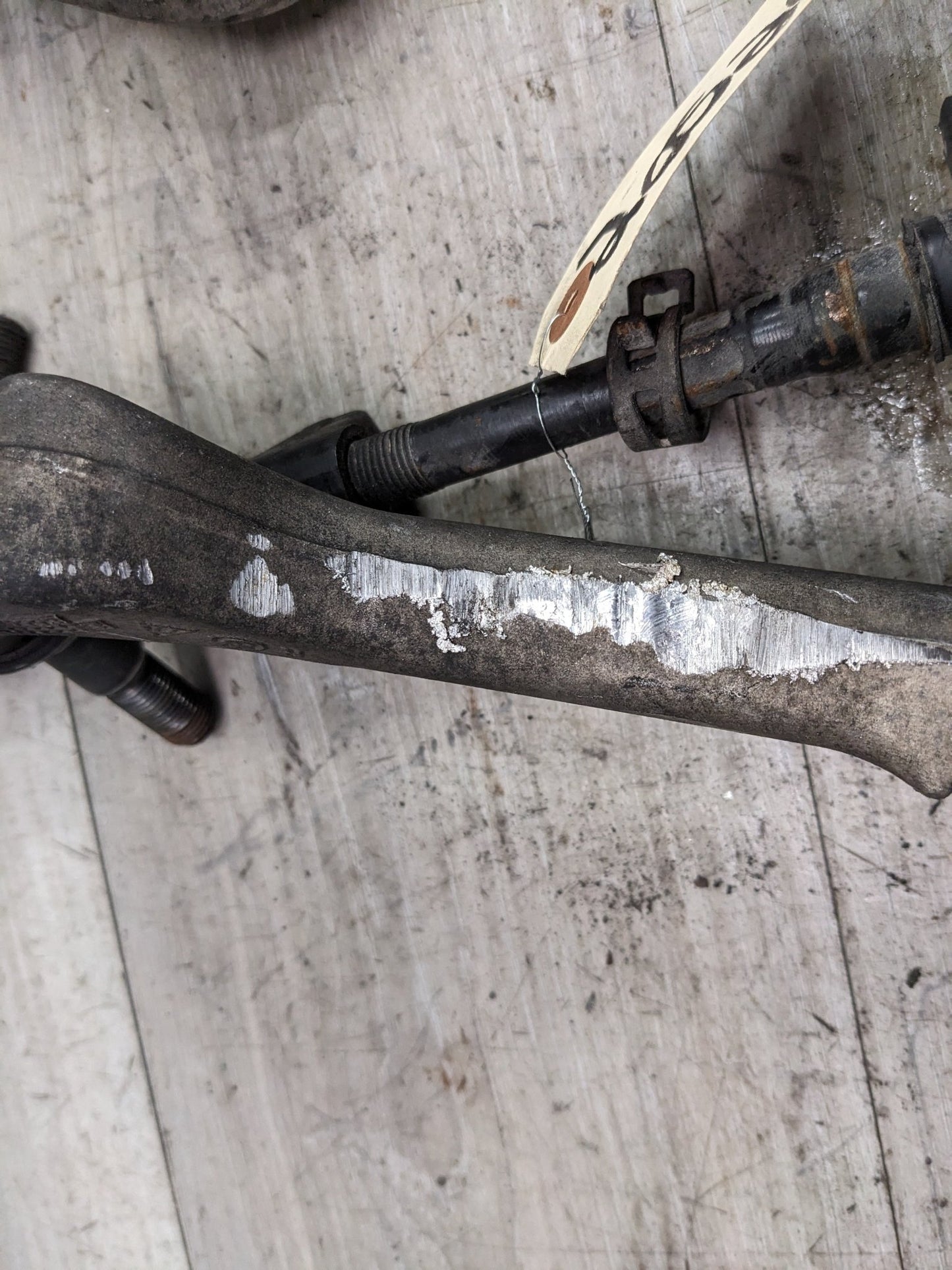 OEM BMW E82 E90 E92 E93 RWD Passenger Lower Upper Control Arm w/ Tie Rod