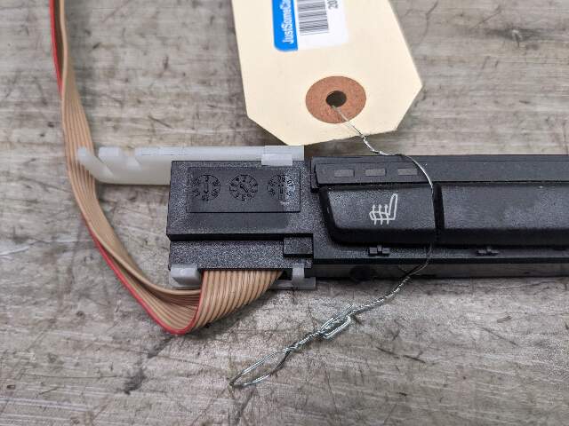 06-13 OEM BMW E92 335 M3 Coupe Center Console Heated Seats Switch Module