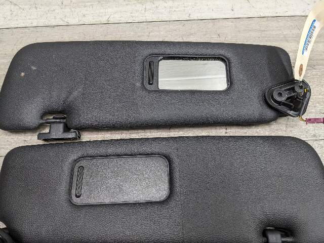 07-13 OEM BMW E88 E93 128 328 335 M3 Convertible Sun Visor Black Pair SET