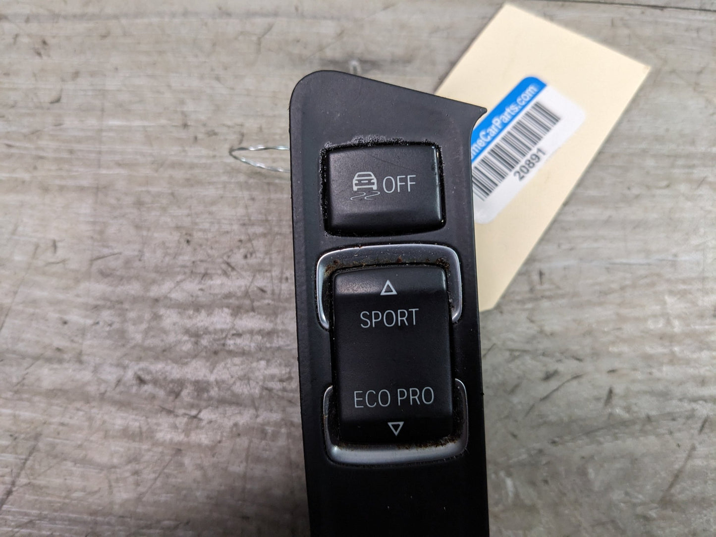 12-17 OEM BMW F22 F30 F33 F32 Sport Eco Drive Mode Switch PDC DSC Off Button