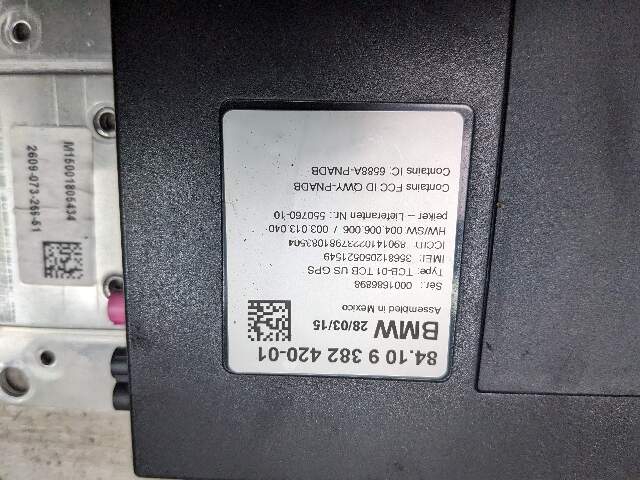14-17 OEM BMW F22 F32 F36 F30 F06 M3 M4 M5 Telematics Control Unit Module TCB