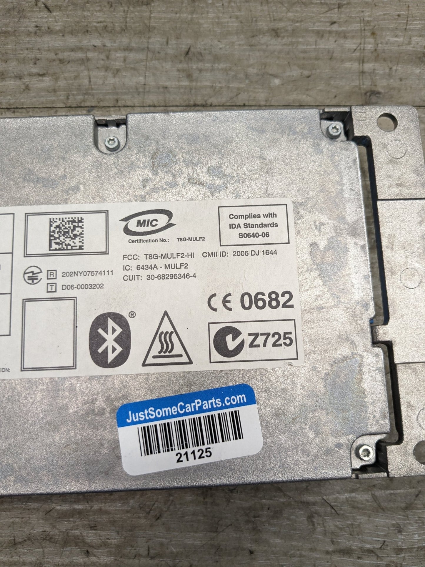 06-17 OEM BMW E88 E90 E93 F10 F01 High Basis SVS MULF2 Becker Bluetooth Module
