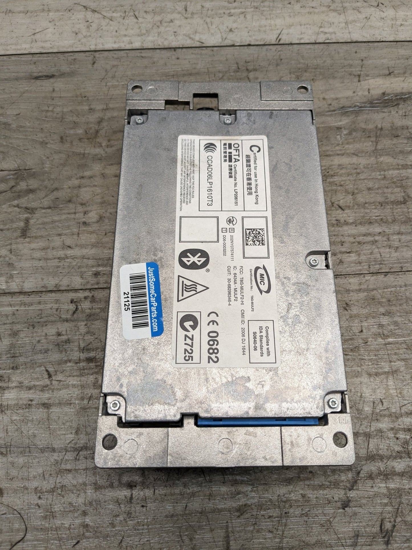 06-17 OEM BMW E88 E90 E93 F10 F01 High Basis SVS MULF2 Becker Bluetooth Module