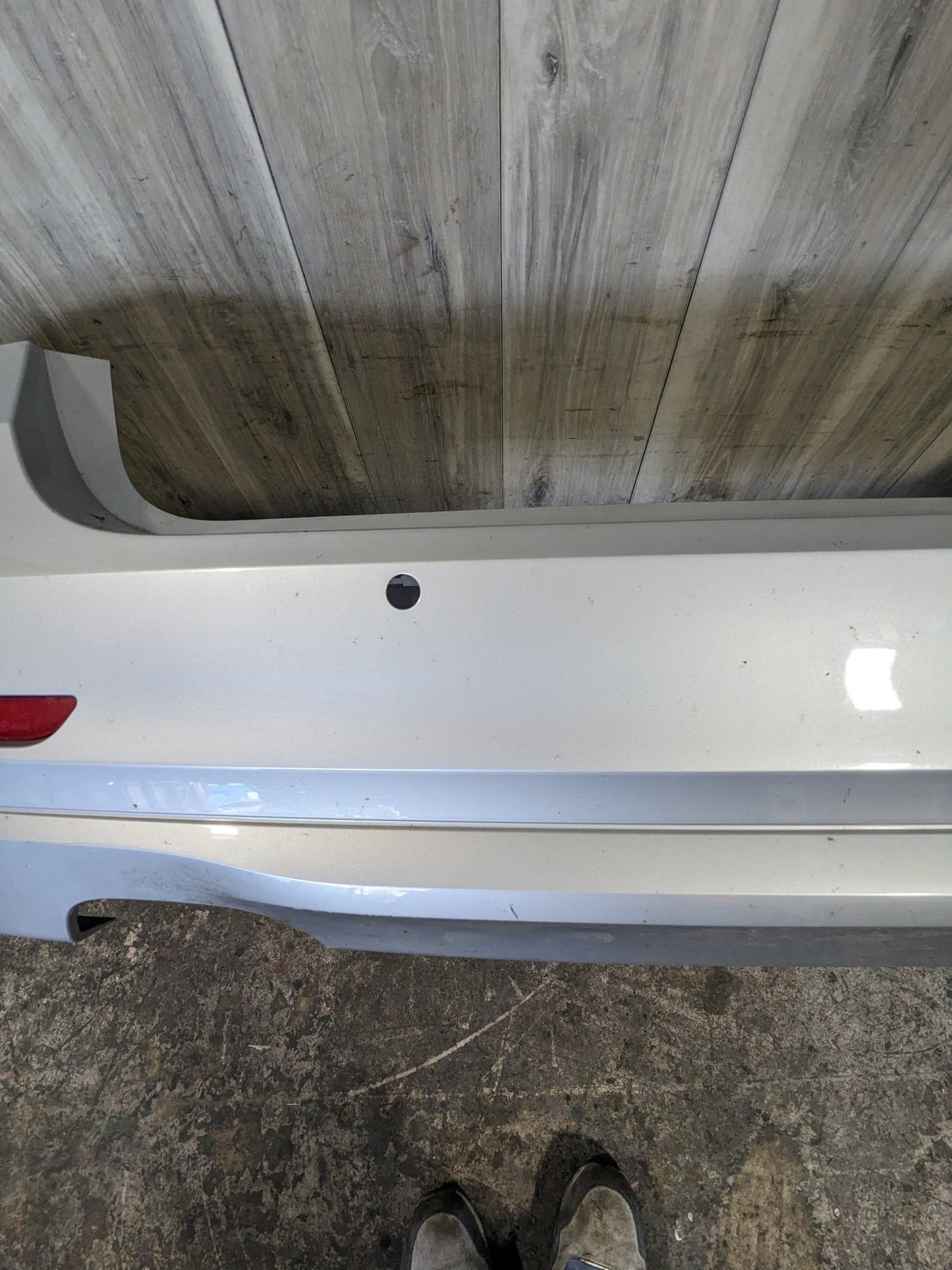 OEM BMW F31 320i 328i Rear Bumper Cover w/ PDC PRE LCI Silver
