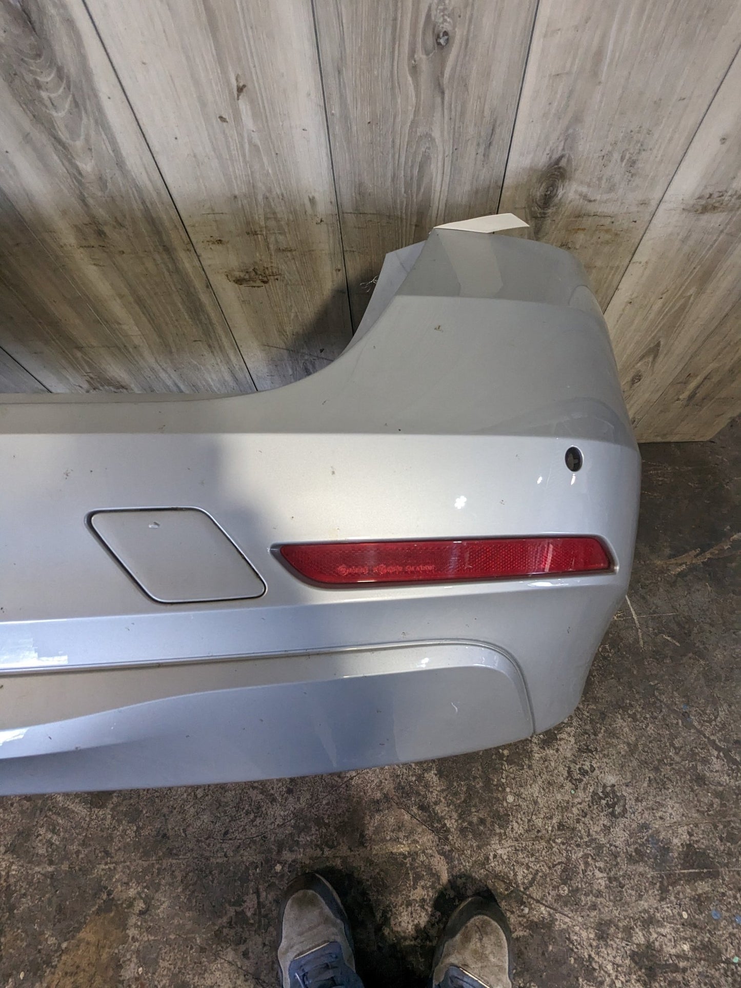 OEM BMW F31 320i 328i Rear Bumper Cover w/ PDC PRE LCI Silver