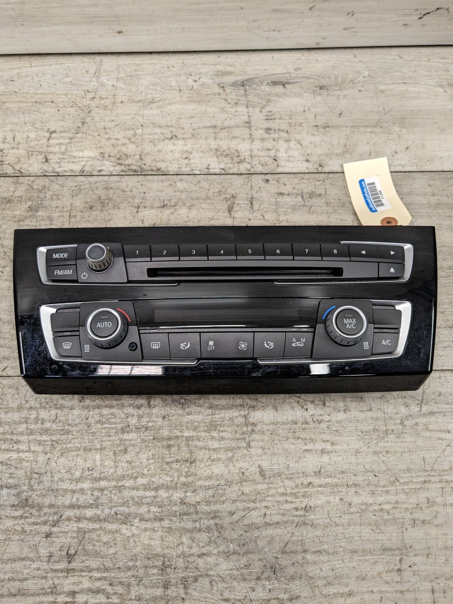 12-16 OEM BMW F22 F23 F32 F30 M4 M3 AC Heater Control Panel Radio Media Buttons