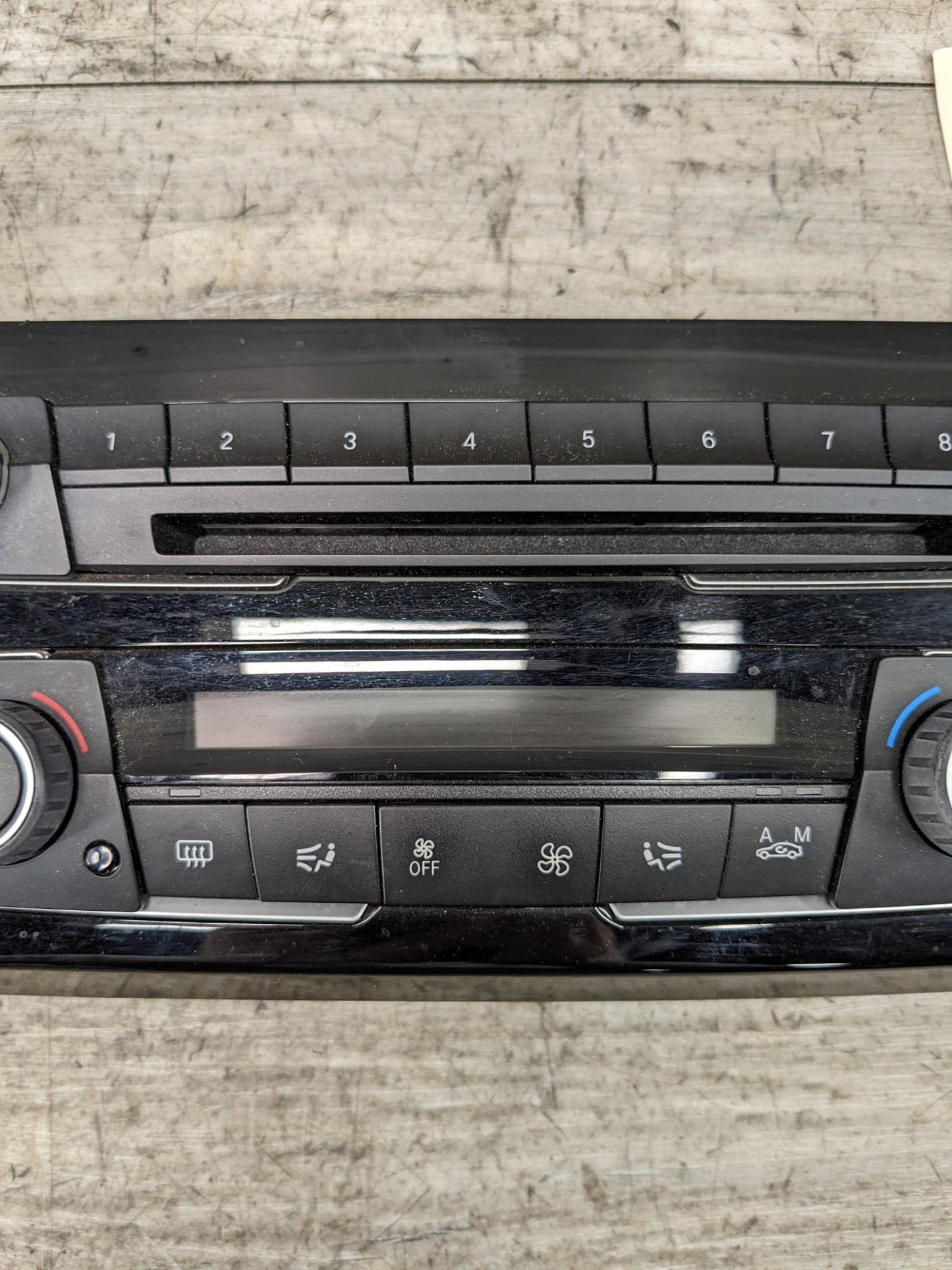 12-16 OEM BMW F22 F23 F32 F30 M4 M3 AC Heater Control Panel Radio Media Buttons