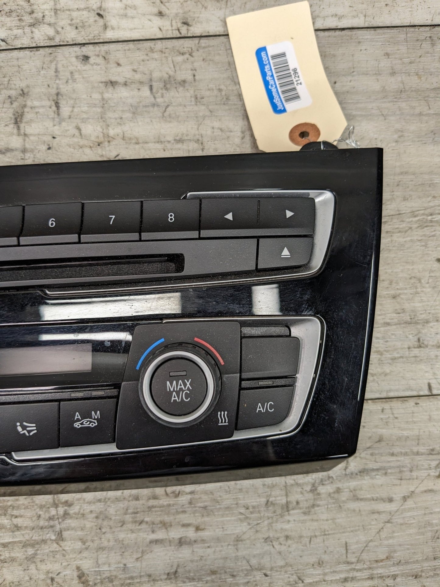 12-16 OEM BMW F22 F23 F32 F30 M4 M3 AC Heater Control Panel Radio Media Buttons