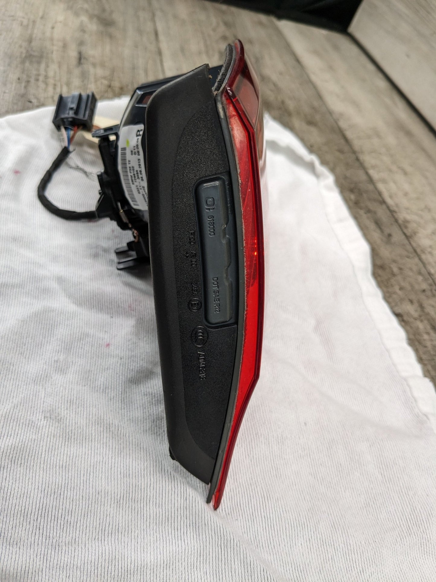 14-17 OEM BMW F32 F33 F36 F83 M4 Rear Right Passenger Side Inner Tail Light