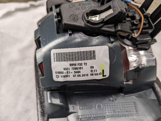 14-17 OEM BMW F32 F33 F36 F83 M4 PRE-LCI Rear Left Driver Inner Trunk Tail Light