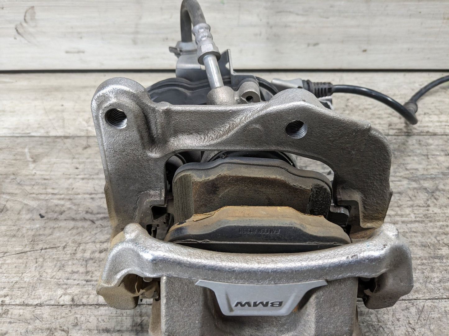 16-21 OEM BMW G11 G12 740 750 Rear Right Passenger Side Brake Caliper Gray
