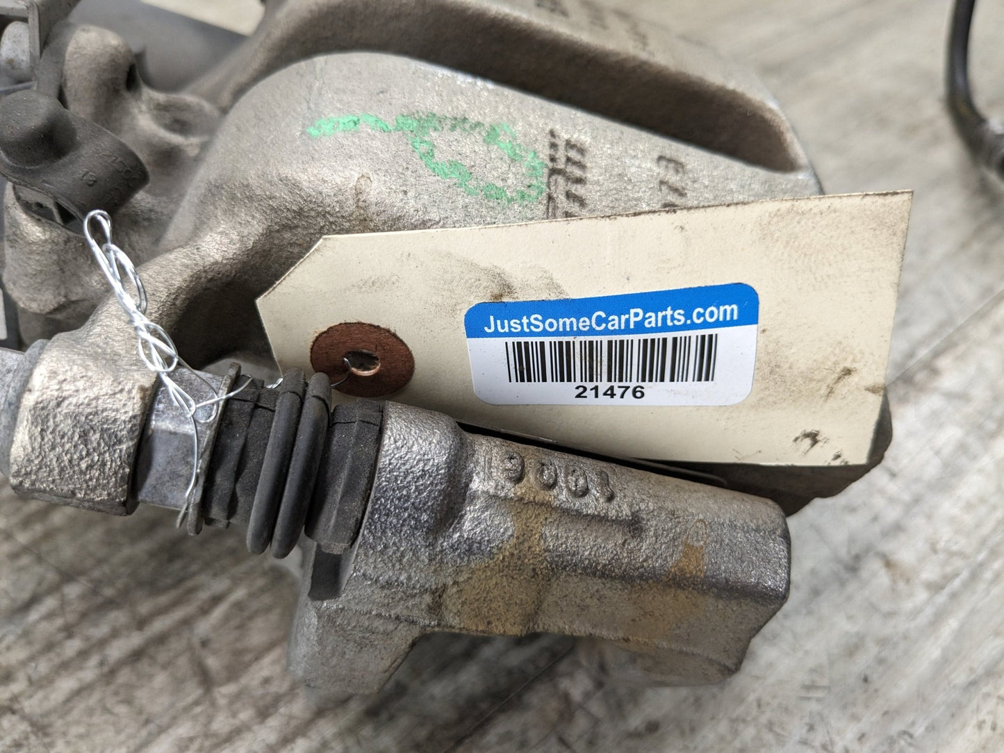 16-21 OEM BMW G11 G12 740 750 Rear Right Passenger Side Brake Caliper Gray