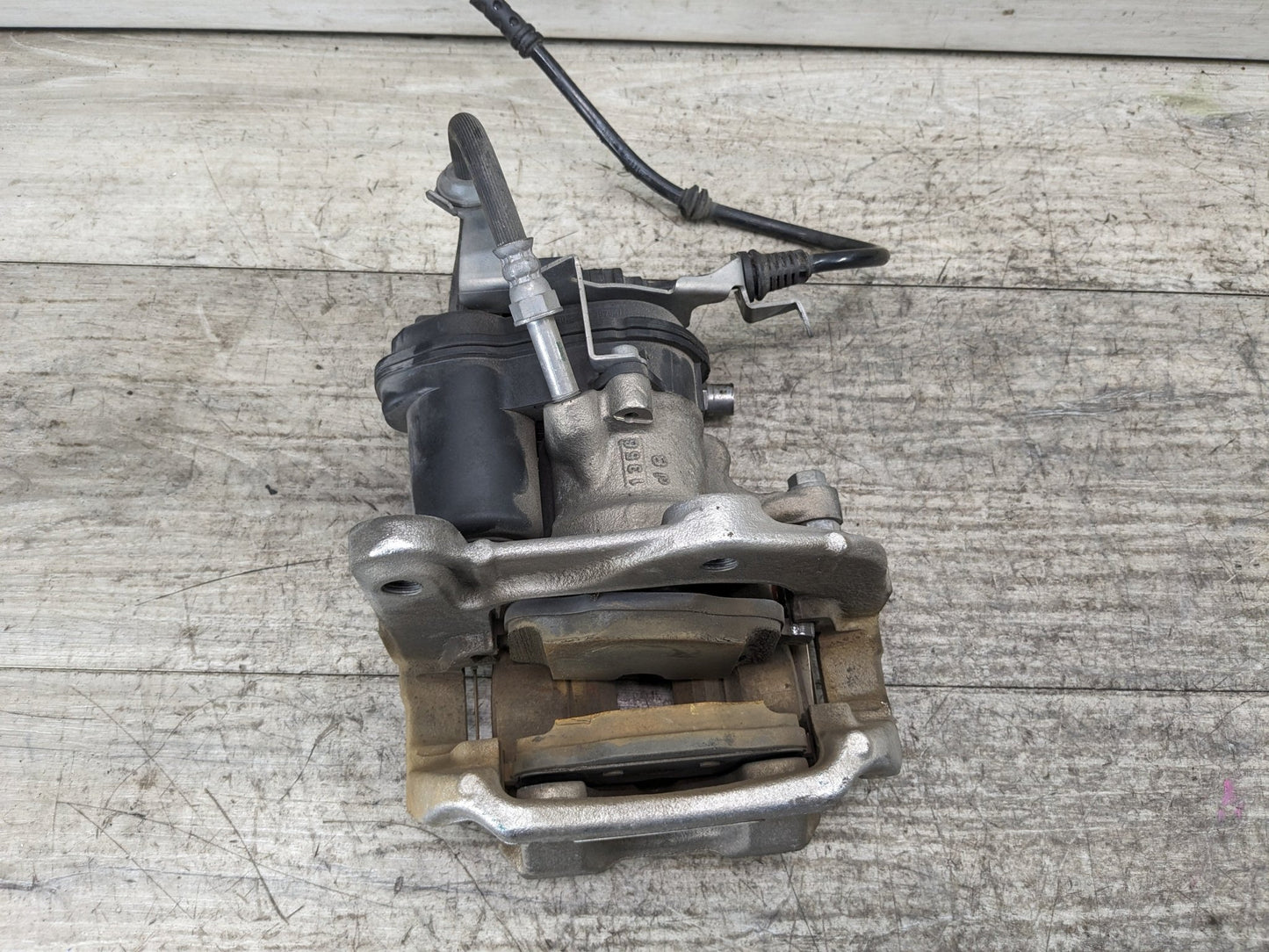 16-21 OEM BMW G11 G12 740 750 Rear Right Passenger Side Brake Caliper Gray