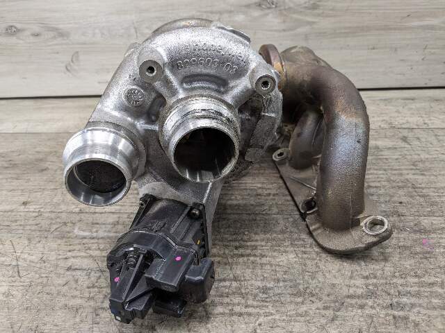 OEM BMW Engine N63R Turbo Charger Turbocharger w/ Manifold EWG SET 120k