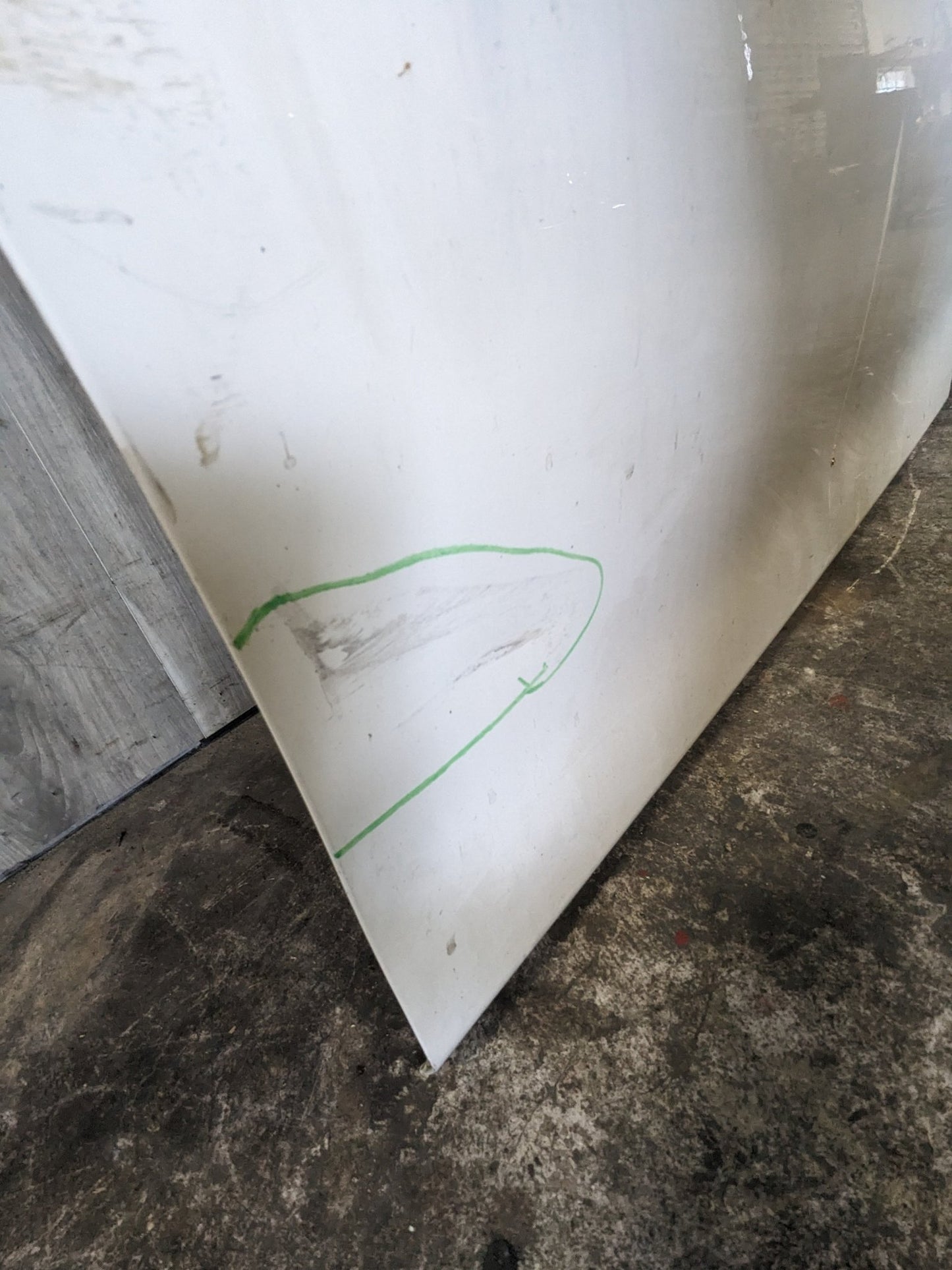 12-18 OEM BMW F30 F80 Sedan Front Right Passenger Door Shell Panel w/Glass White