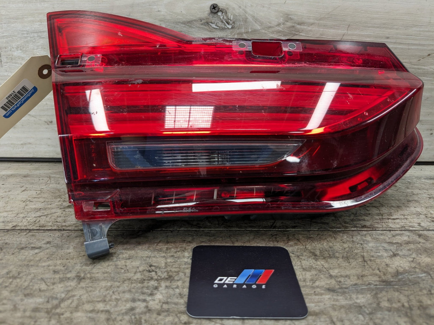 16-19 OEM BMW G11 G12 740 750 Rear Left Driver Side LED Inner Stop Tail Light*