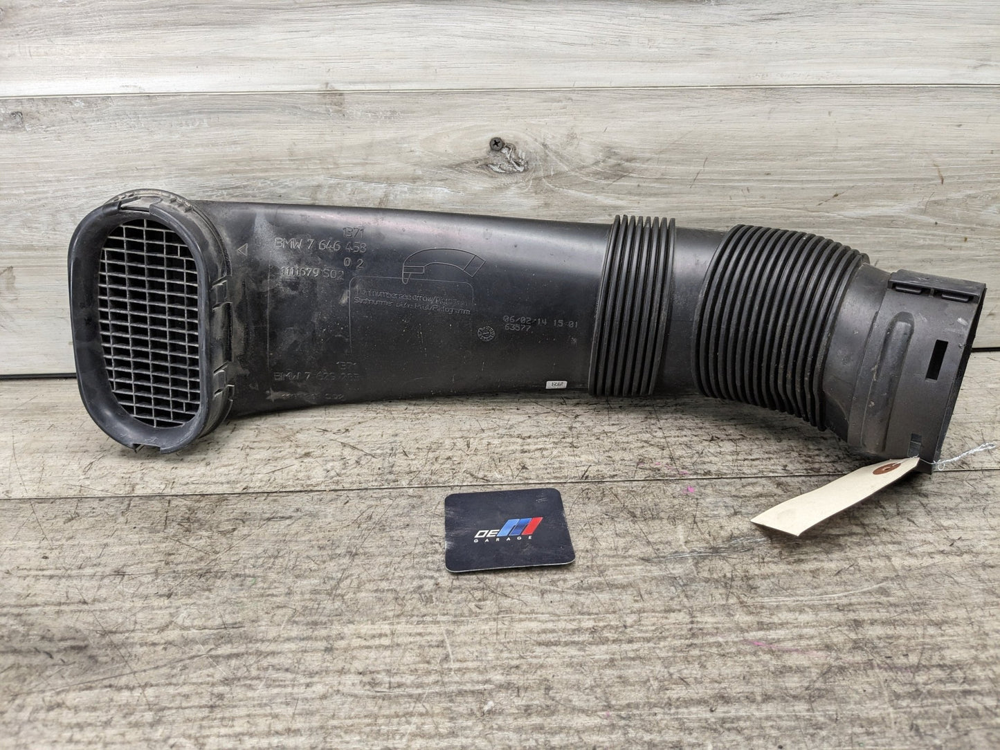 14-18 OEM BMW F15 F16 X5 X6 Engine Air Cleaner Intake Inlet Tube Duct Hose