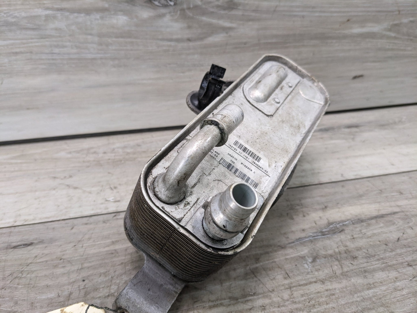 12-16 OEM BMW F22 F23 F30 F32 F36 Transmission Oil Cooler Heat Exchanger Valeo