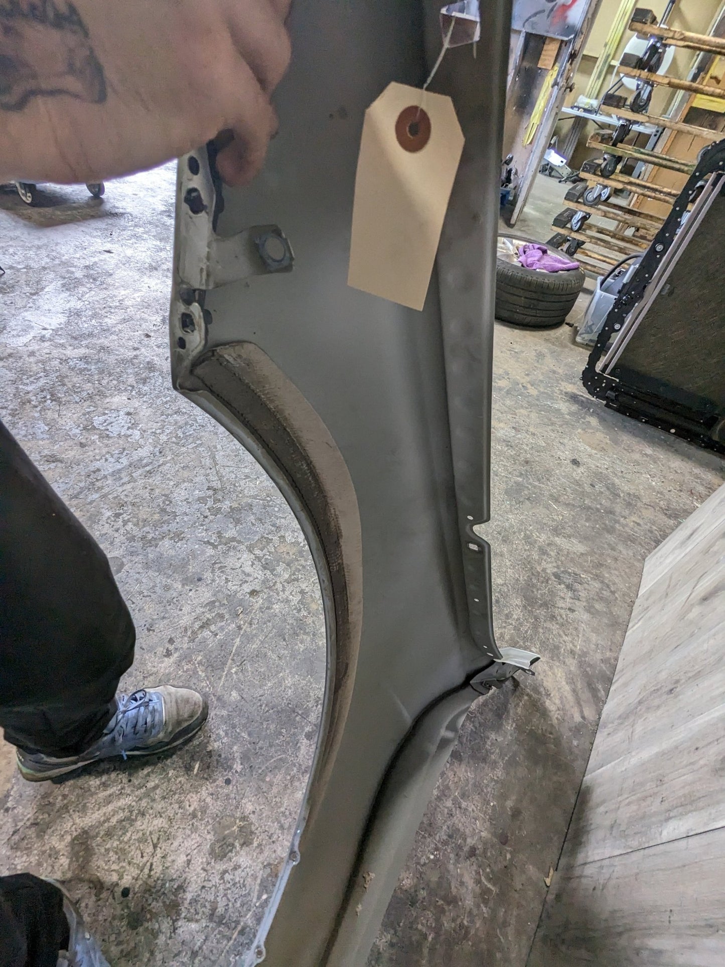 12-18 OEM BMW F30 F31 328 335 Sedan Right Passenger Side Fender Panel Silver*