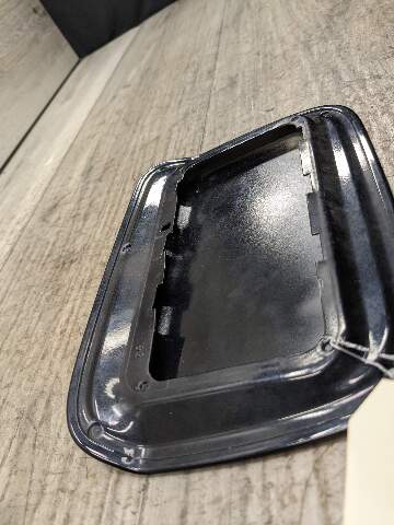 OEM BMW F15 X5 Rear Fuel Gas Tank Flap Filler Lid Cover Cap Black