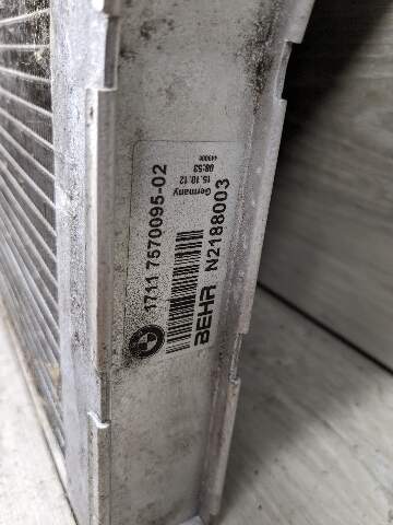 12-18 OEM BMW F10 M5 F06 F12 M6 Engine S63 Main Radiator Cooling*