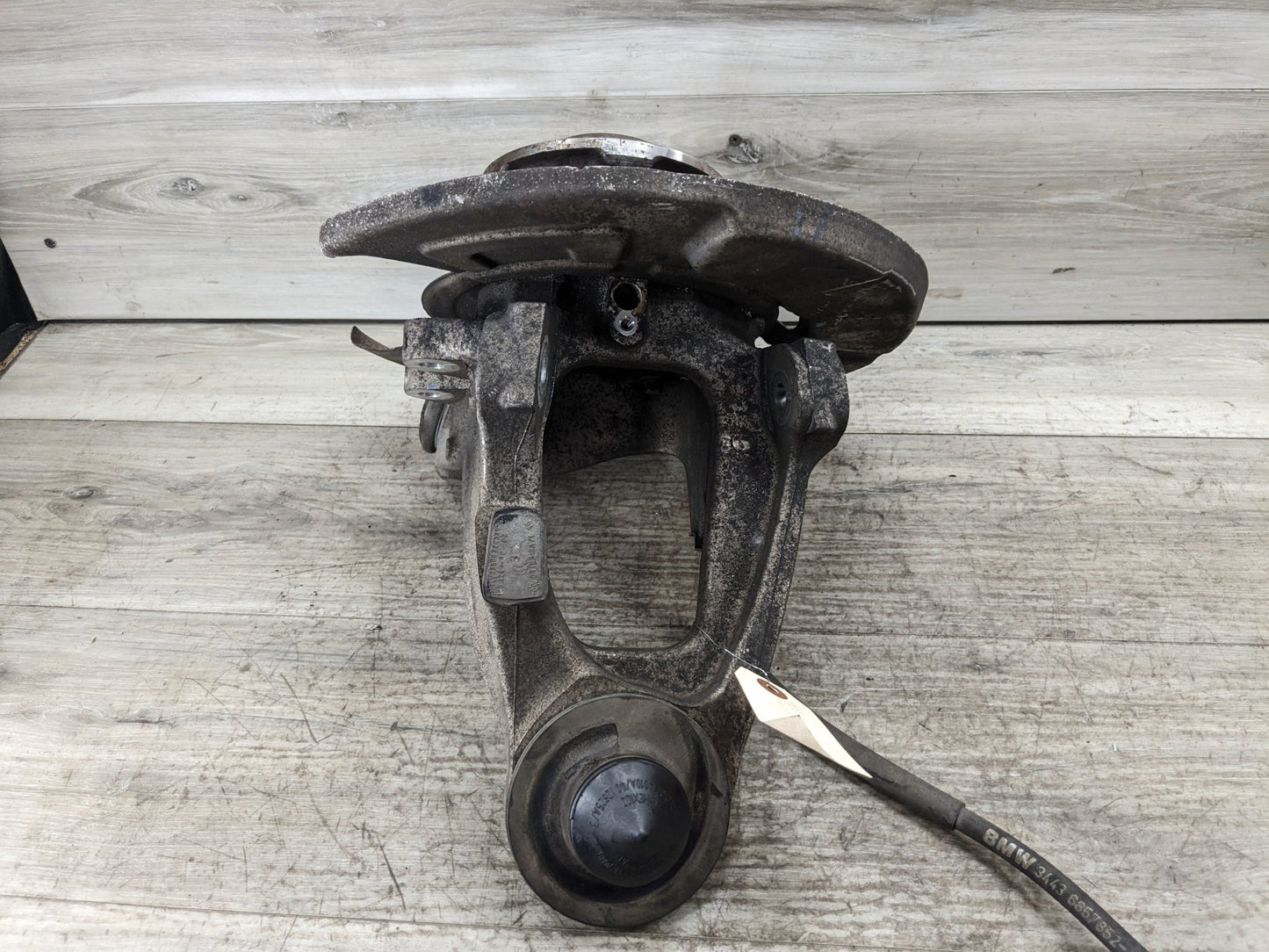 OEM BMW F85 F86 F15 F16 X5 X6 Rear Left Driver Spindle Hub Carrier Knuckle