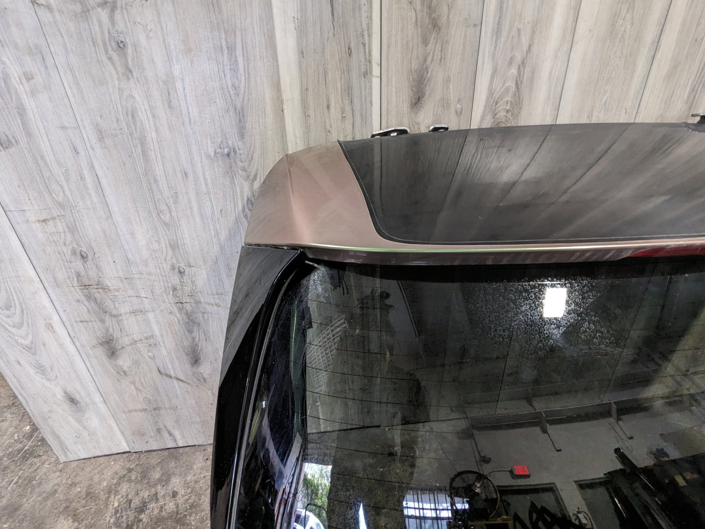 14-18 OEM BMW F15 F85 X5 Rear Trunk Lid Tail Gate Upper Door W/ Glass Gray