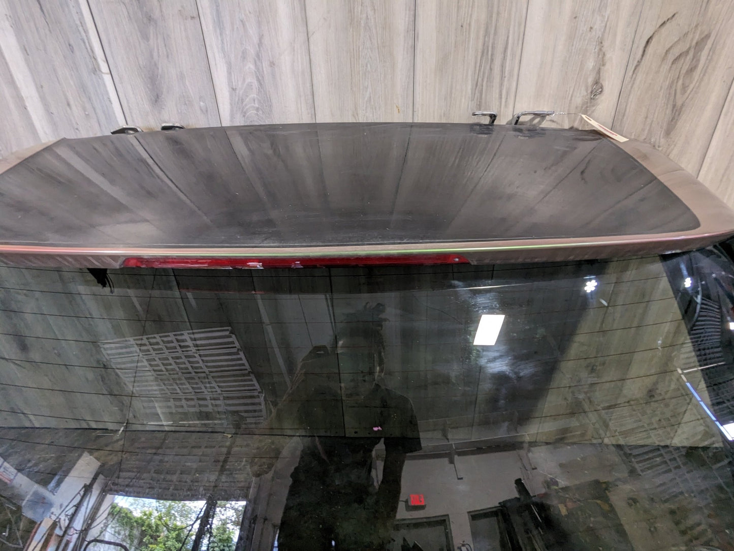 14-18 OEM BMW F15 F85 X5 Rear Trunk Lid Tail Gate Upper Door W/ Glass Gray