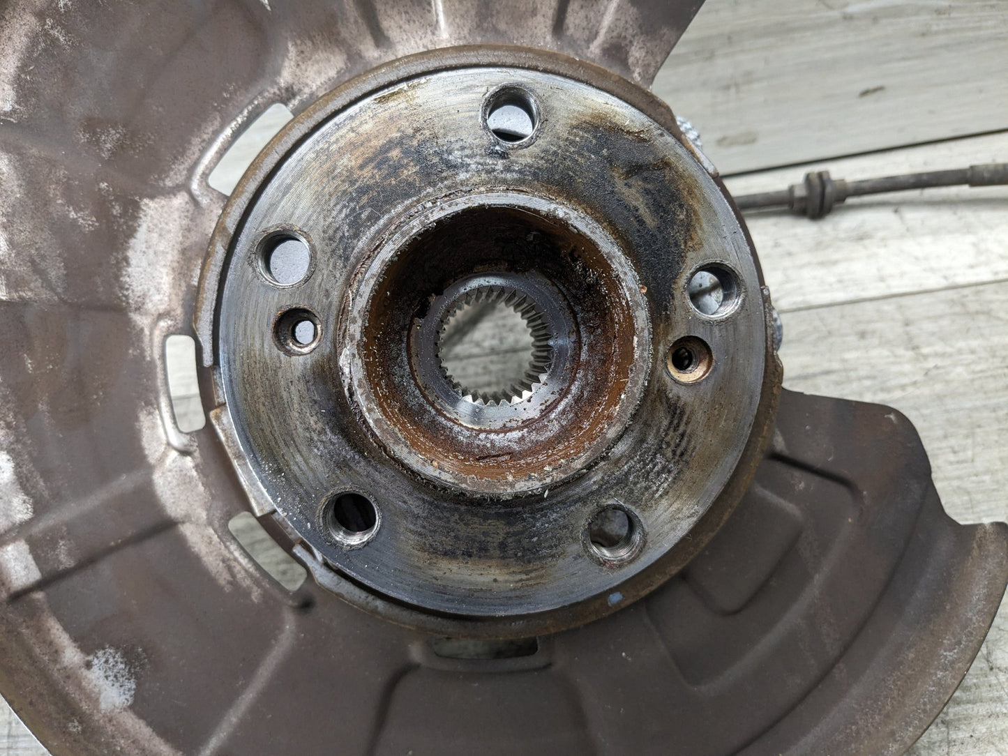 OEM BMW F85 F86 F15 F16 X5 X6 Rear Left Side Spindle Hub Carrier Knuckle