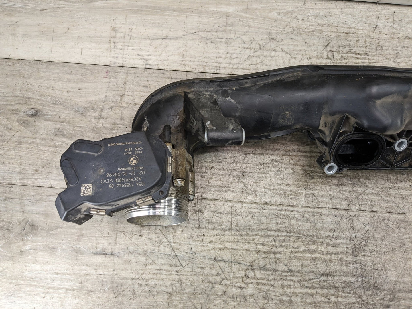 10-19 BMW 550 650 F10 F12 X5M X6M Driver Side Engine S63 Intake Manifold 5-8