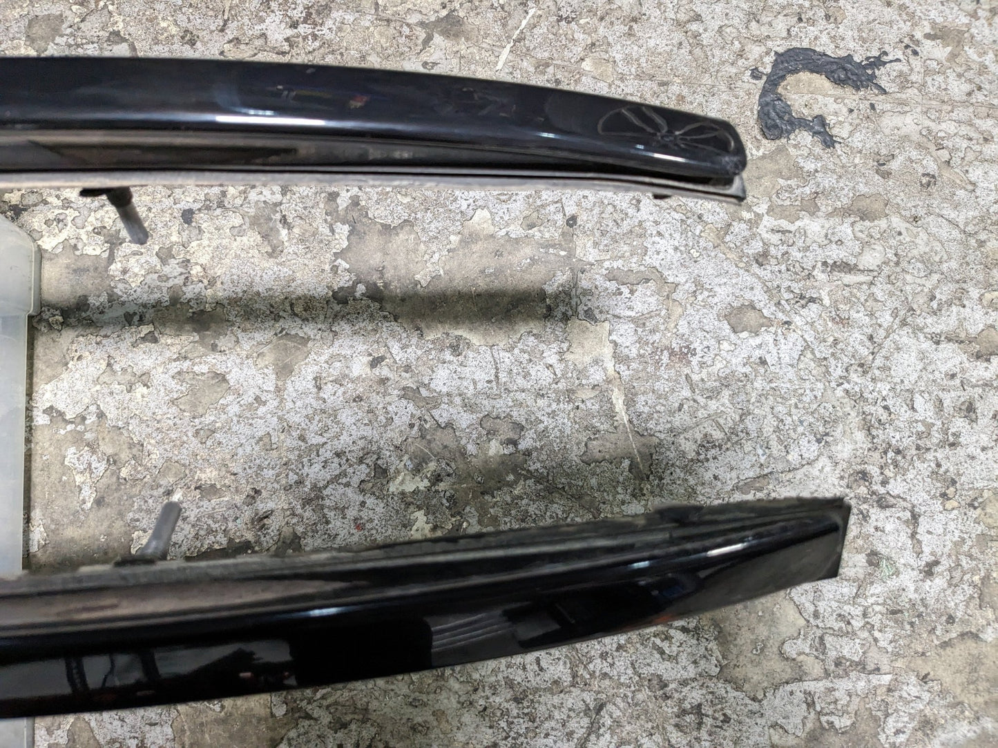 12-18 OEM BMW F15 F85 X5 X5M Left Right Roof Rail Railing Black SET