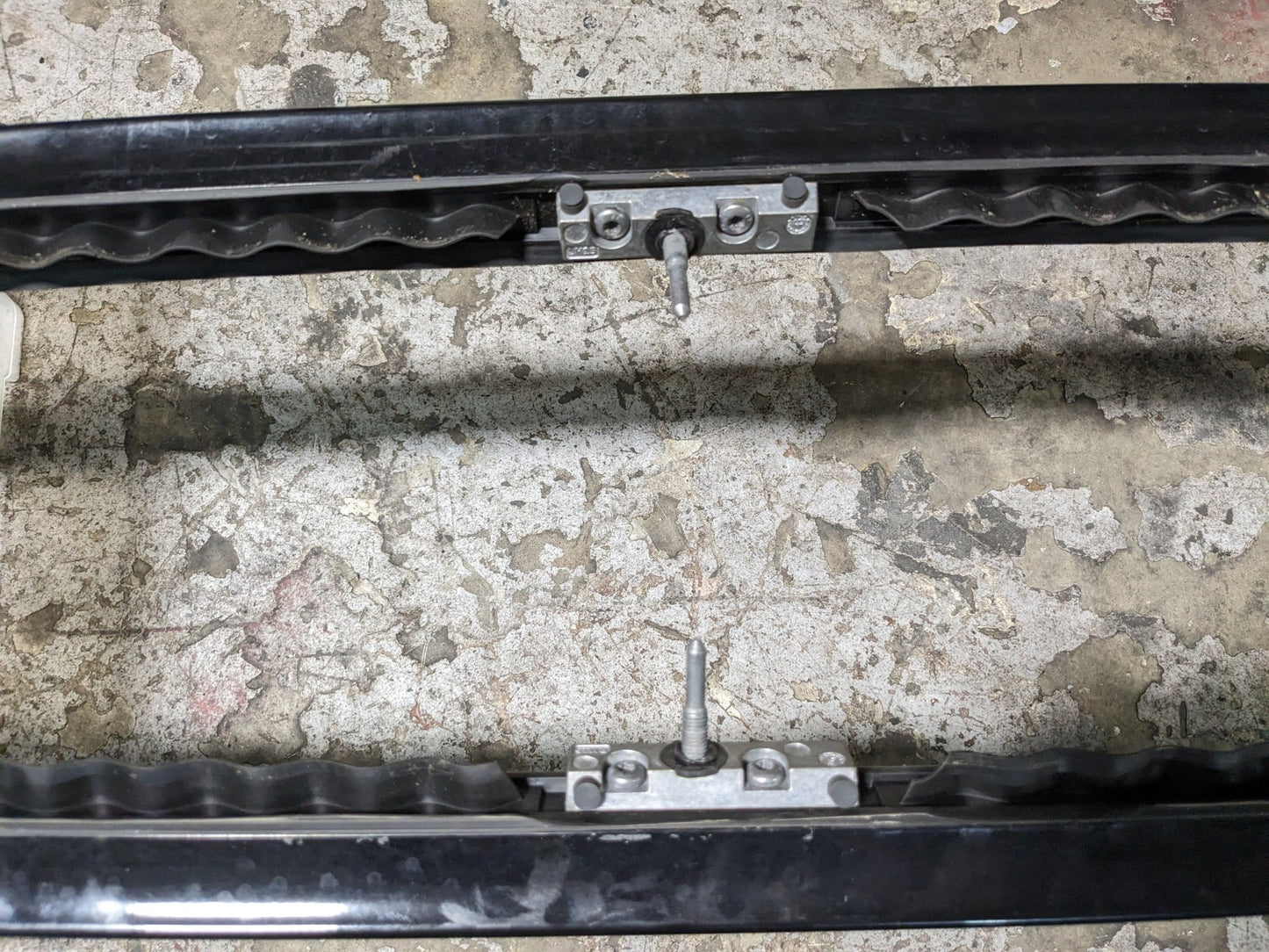 12-18 OEM BMW F15 F85 X5 X5M Left Right Roof Rail Railing Black SET