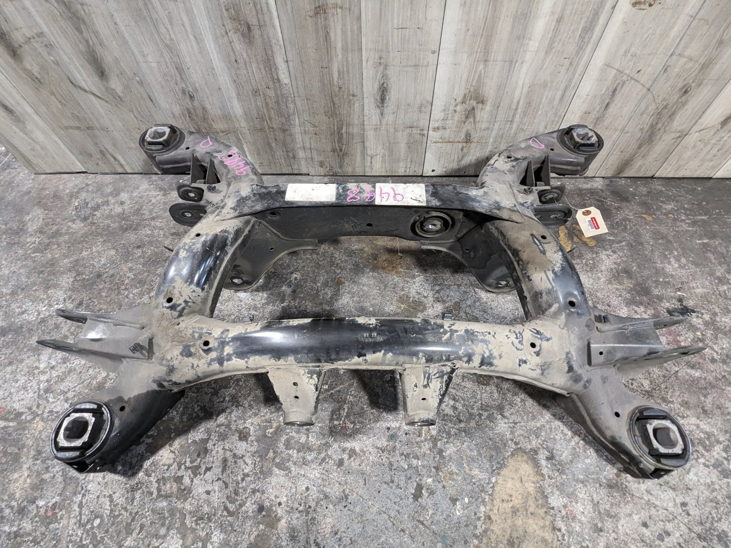 15-18 OEM BMW F85 X5M F86 X6M Rear Subframe Crossmember Suspension Carrier