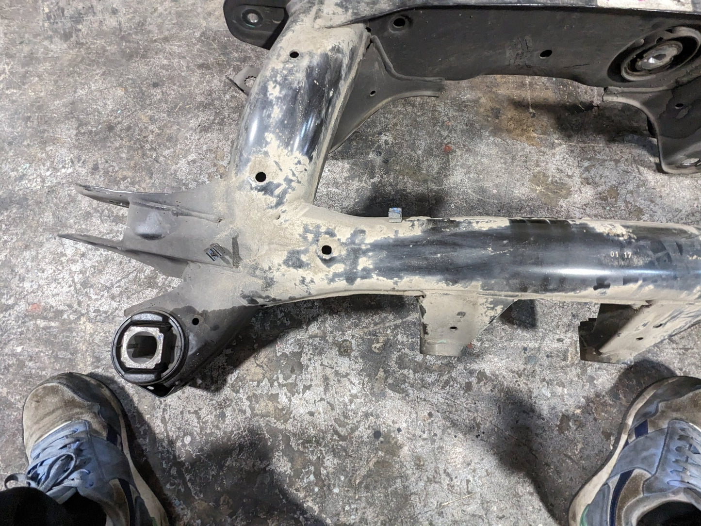 15-18 OEM BMW F85 X5M F86 X6M Rear Subframe Crossmember Suspension Carrier