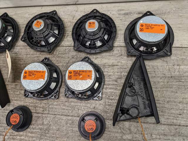 OEM BMW E92 E93 Audio Professional Sound Speakers Logic 7 L7 Harman Kardon SET*