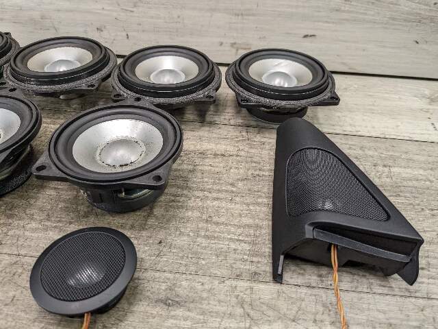 OEM BMW E92 E93 Audio Professional Sound Speakers Logic 7 L7 Harman Kardon SET*