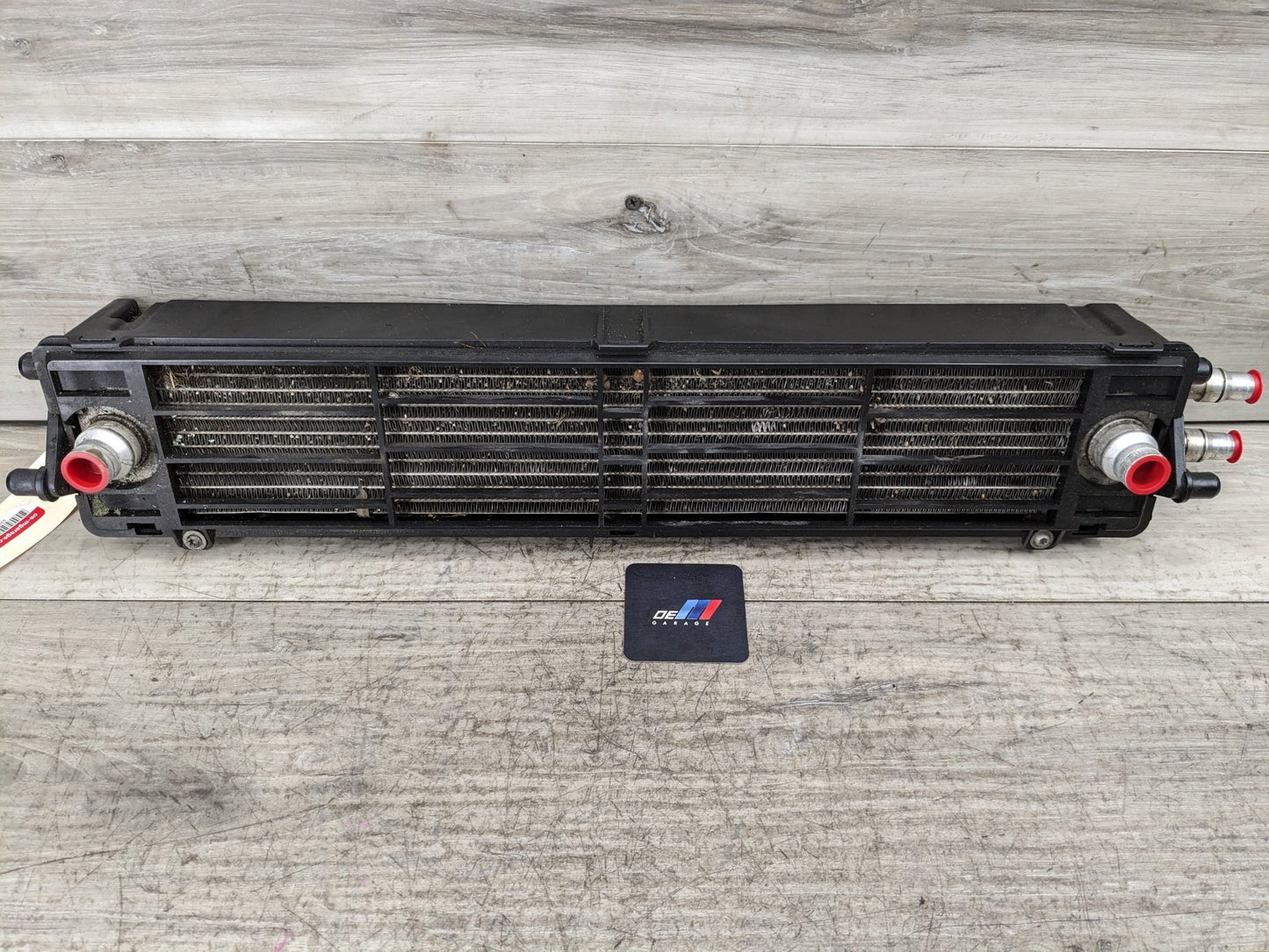 14-19 OEM BMW F85 F86 X5M X6M Front Engine Oil Heat Exchanger Assembly