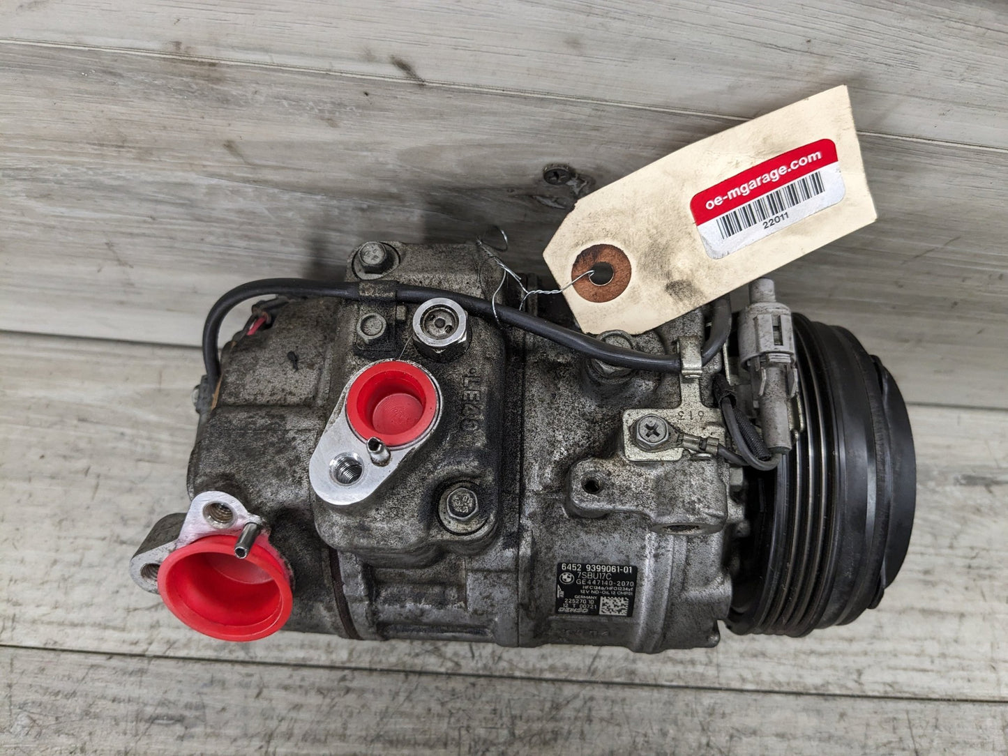 OEM BMW F10 F15 F16 F85 F86 AC Compressor Pump Assembly Air Conditioning N63 S63