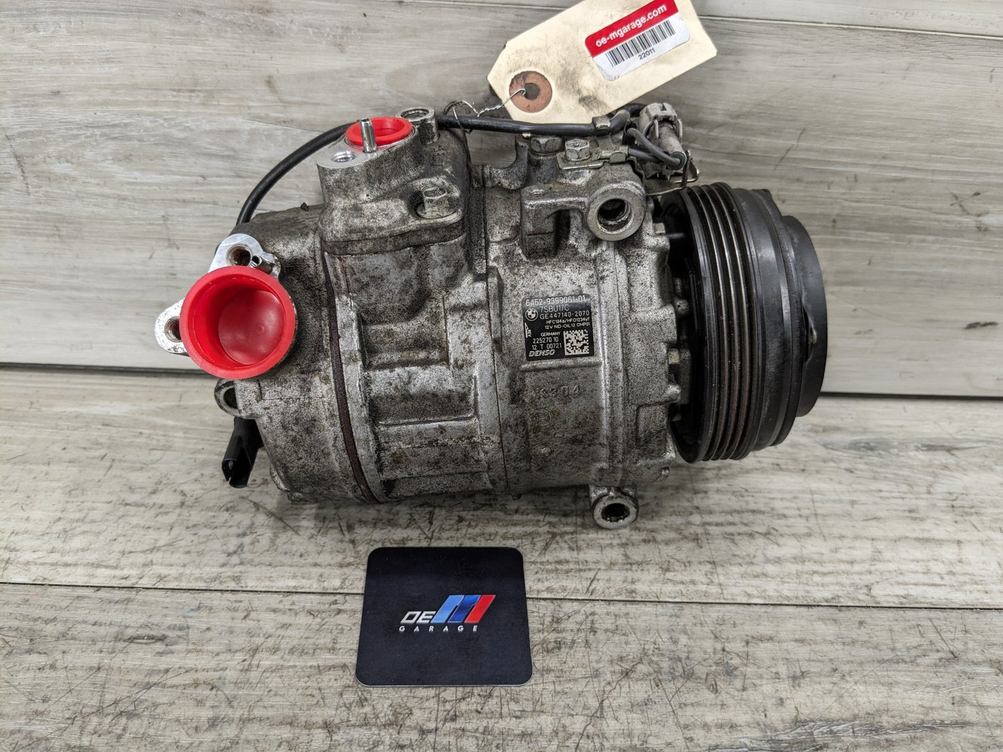 OEM BMW F10 F15 F16 F85 F86 AC Compressor Pump Assembly Air Conditioning N63 S63