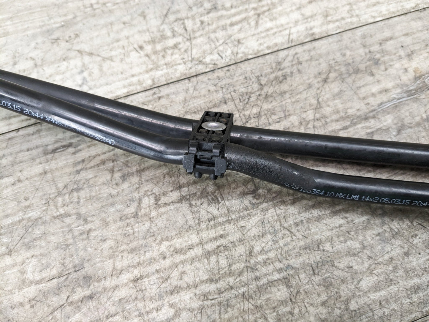 14-19 OEM BMW F15 F16 X5 X6 Transmission Oil Cooler Inlet Outlet Pipe Hose Line