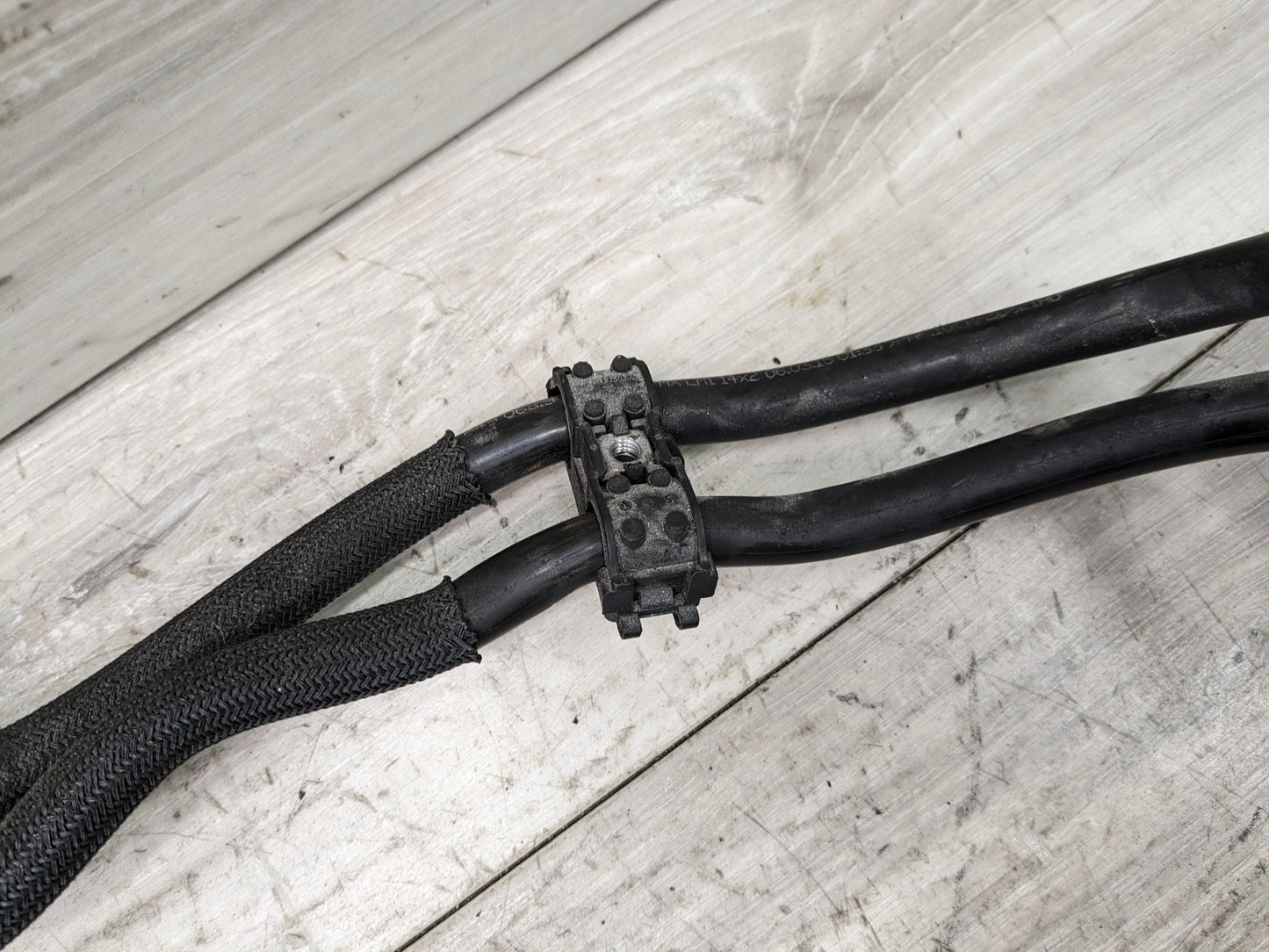 14-19 OEM BMW F15 F16 X5 X6 Transmission Oil Cooler Inlet Outlet Pipe Hose Line