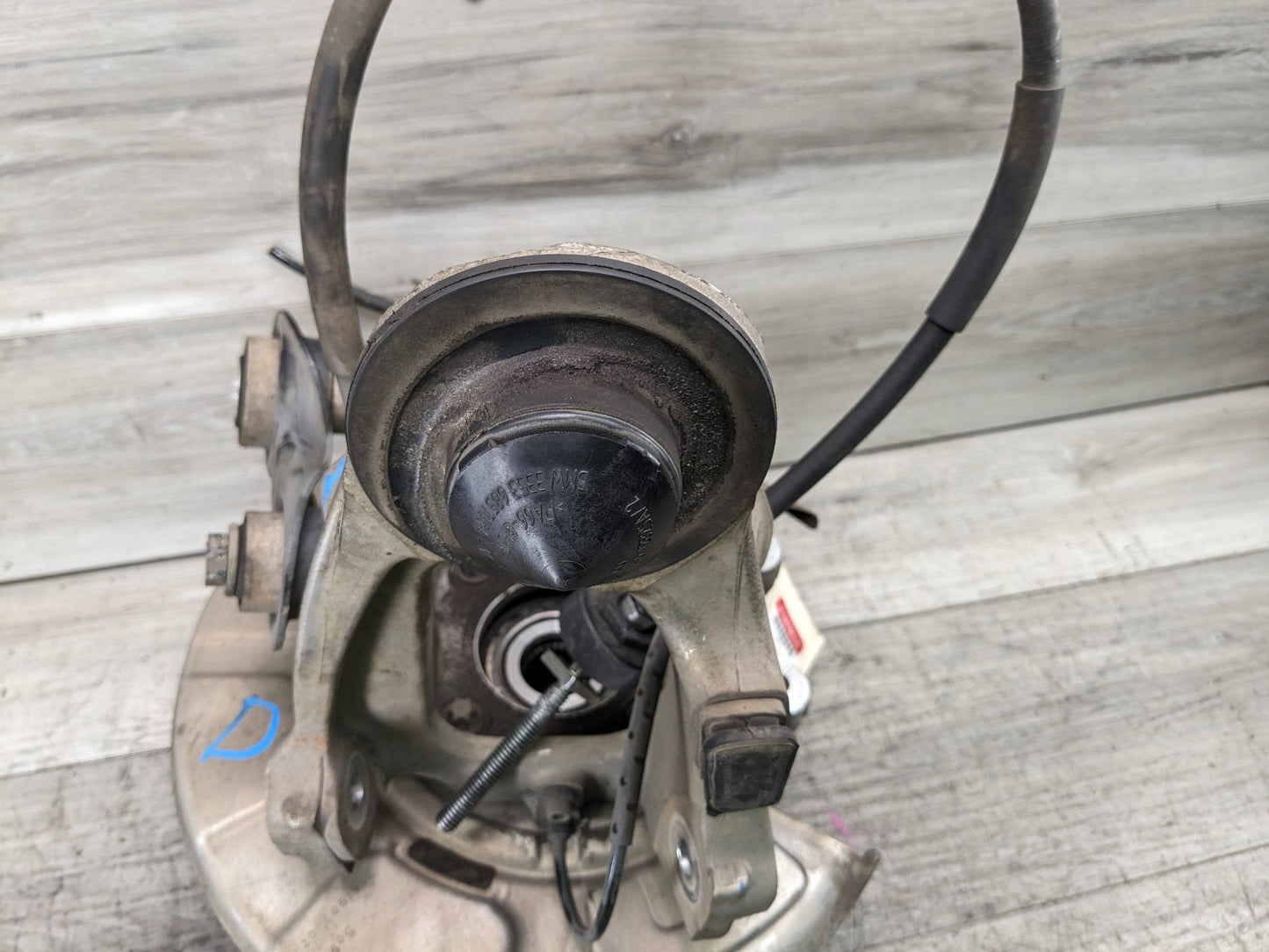 OEM BMW F15 F16 F85 F86 X5 X6 xDrive Rear Left Spindle Hub Carrier Knuckle AWD