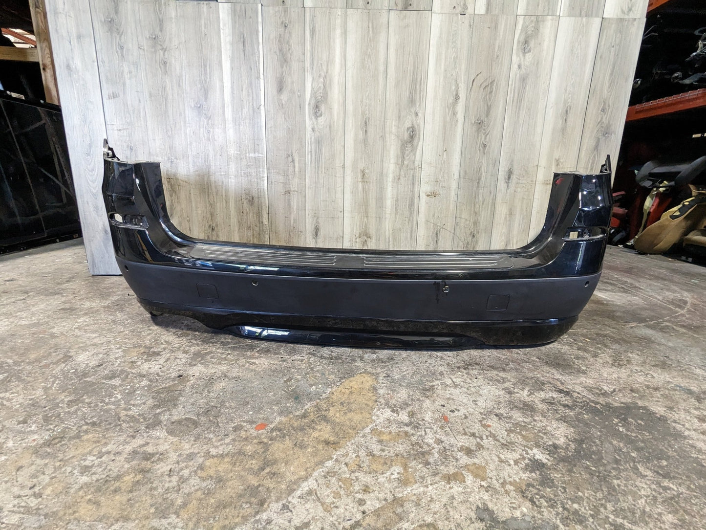 11-16 OEM BMW F25 X3 Rear Bumper Cover PDC w/ Diffuser Black