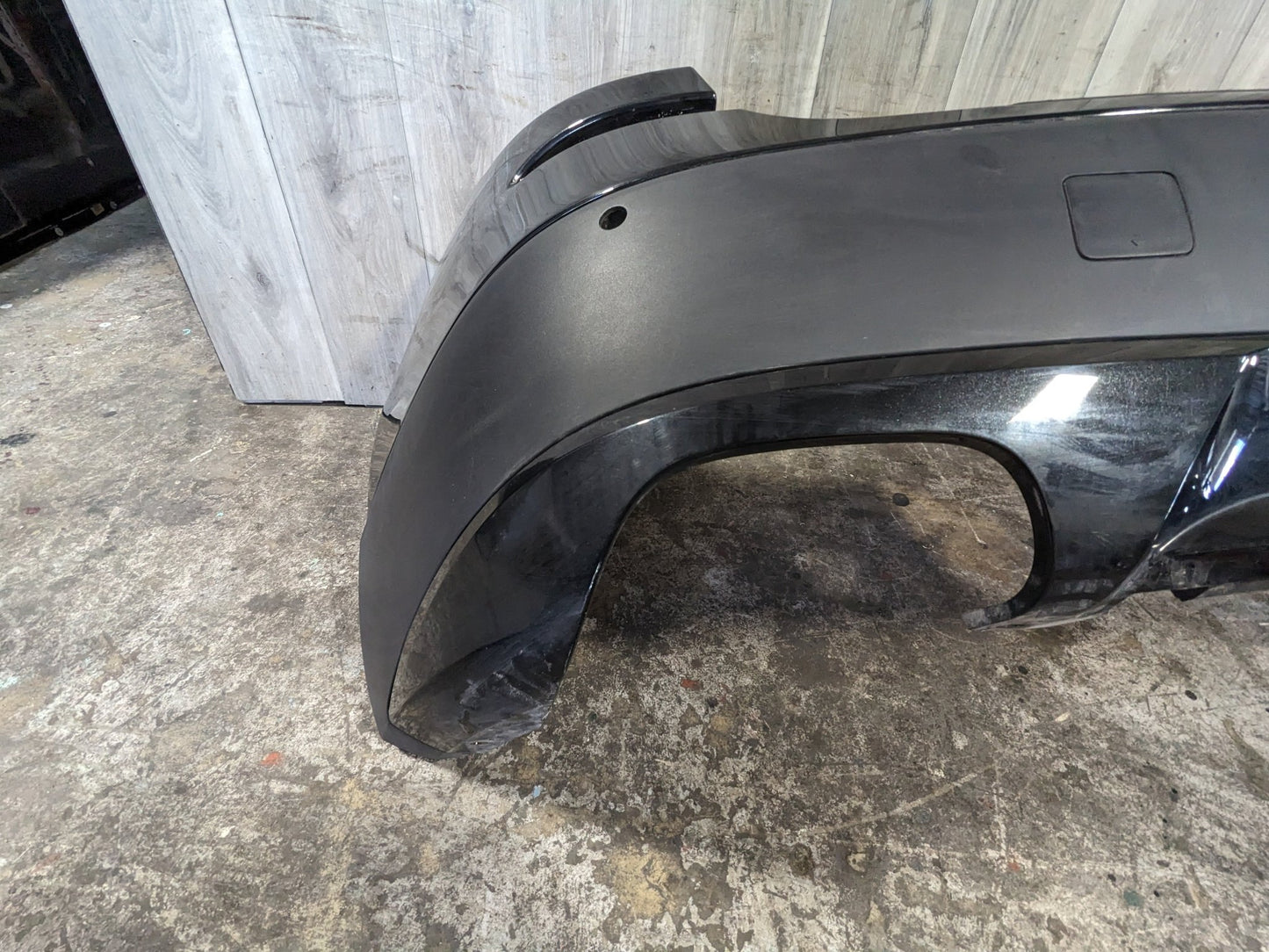 11-16 OEM BMW F25 X3 Rear Bumper Cover PDC w/ Diffuser Black