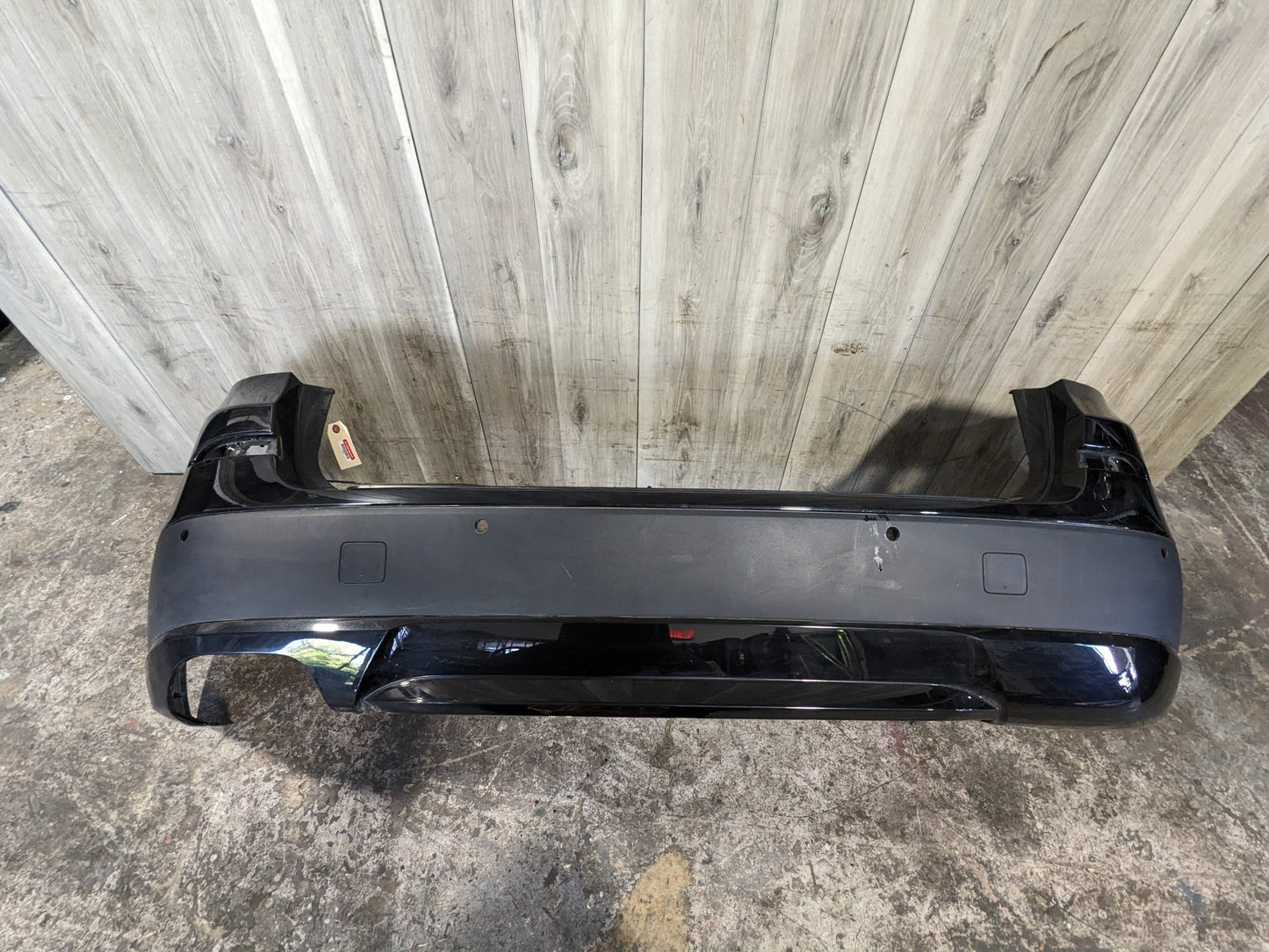 11-16 OEM BMW F25 X3 Rear Bumper Cover PDC w/ Diffuser Black