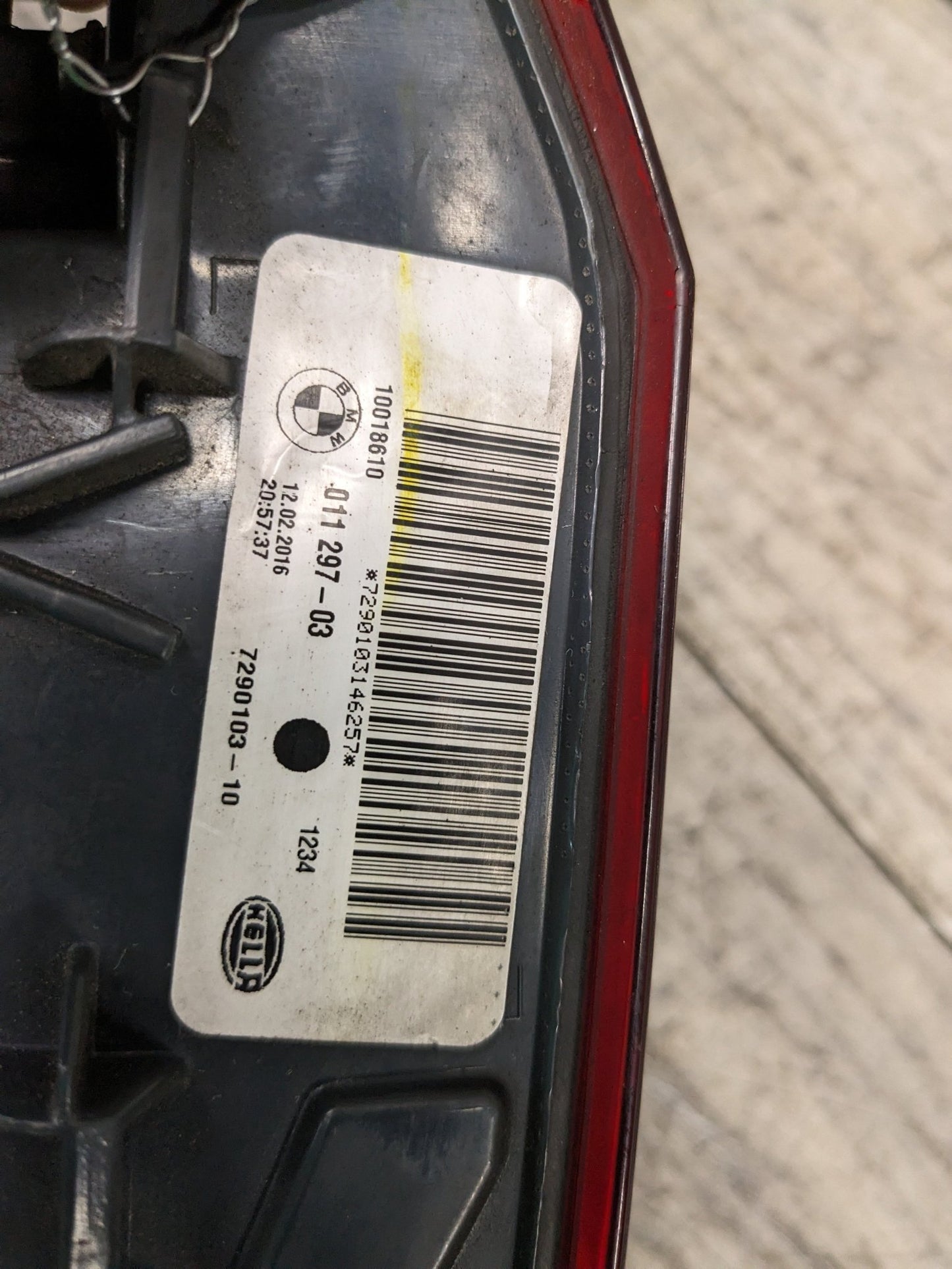 14-18 OEM BMW F15 F85 X5 X5M Rear Left Driver Side Outer Stop Tail Light