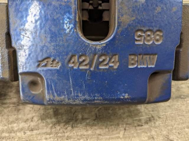 15-19 OEM BMW F85 X5M F86 X6M Rear Brake Calipers SET BREMBO Blue