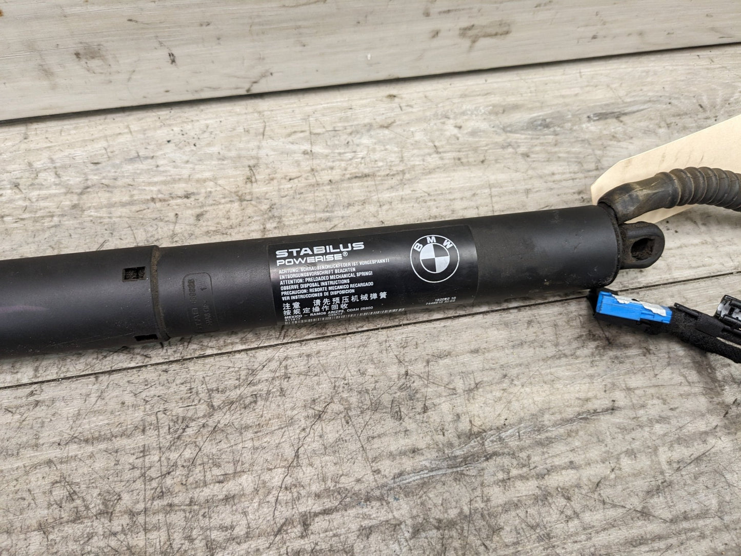 14-18 OEM BMW F15 F85 X5 X5M Left Right Trunk Tailgate Shock Hatch Strut PAIR*